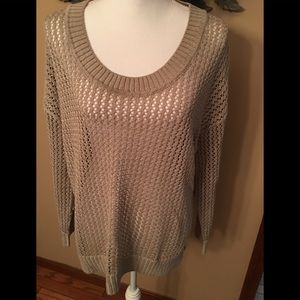 ColdwaterCreek XL - 16 - beige- light weight top